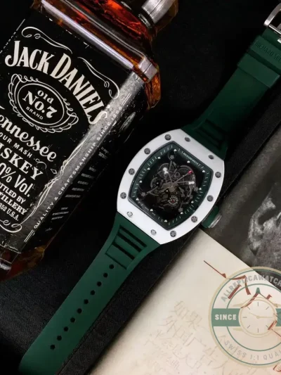 Replica Richard Mille035-america5 Green Strap - Premium Super Clone Watch
