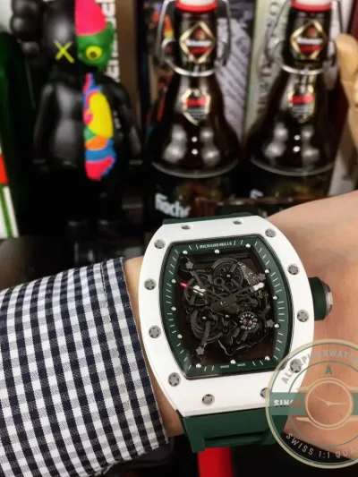 Replica Richard Mille035-america5 Green Strap - Budget Luxury Replica Watch