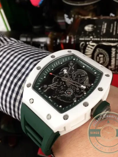 Replica Richard Mille035-america5 Green Strap - Best Quality Replica Watch