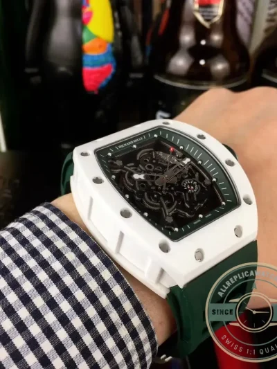 Replica Richard Mille035-america5 Green Strap - Affordable Luxury Replica Timepiece