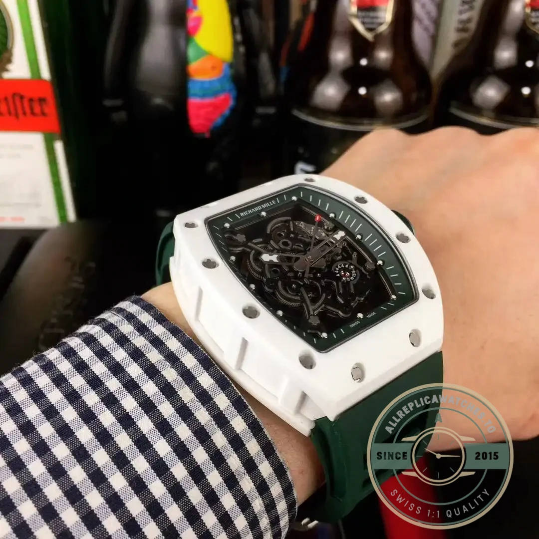 Replica Richard Mille035-america5 Green Strap - Affordable Luxury Replica Timepiece
