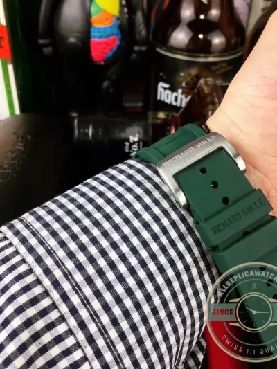 Replica Richard Mille035-america5 Green Strap - 1:1 Swiss Replica Watch