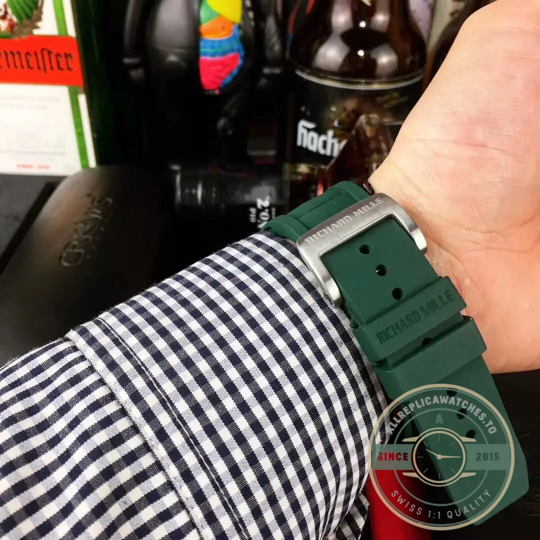 Replica Richard Mille035-america5 Green Strap - 1:1 Swiss Replica Watch