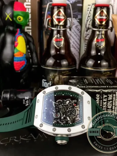 Replica Richard Mille035-america5 Green Strap - Best Quality Replica Watch
