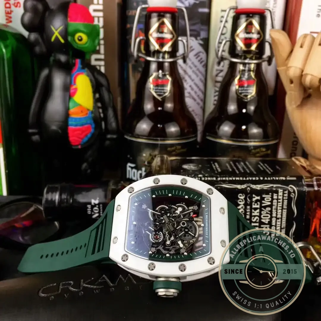 Replica Richard Mille035-america5 Green Strap - Best Quality Replica Watch