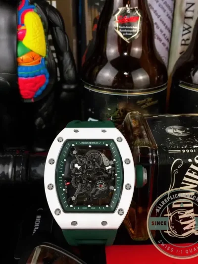 Replica Richard Mille035-america5 Green Strap - Affordable Luxury Replica Timepiece