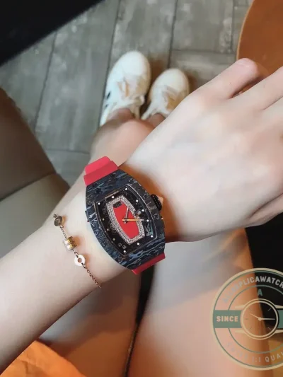 Replica Richard Mille037 Carbon Black Strap - Affordable Luxury Replica Timepiece