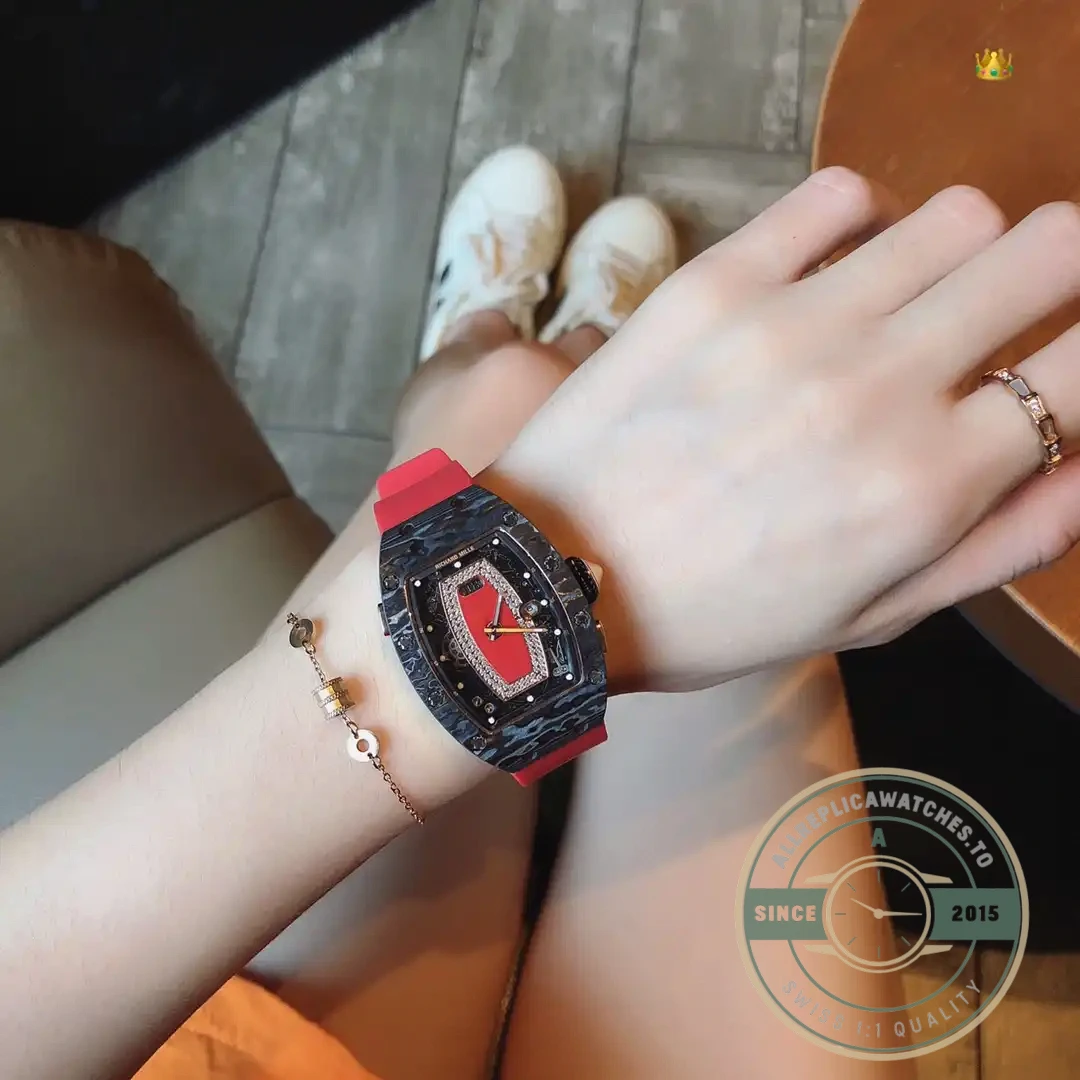 Replica Richard Mille037 Carbon Black Strap - Affordable Luxury Replica Timepiece