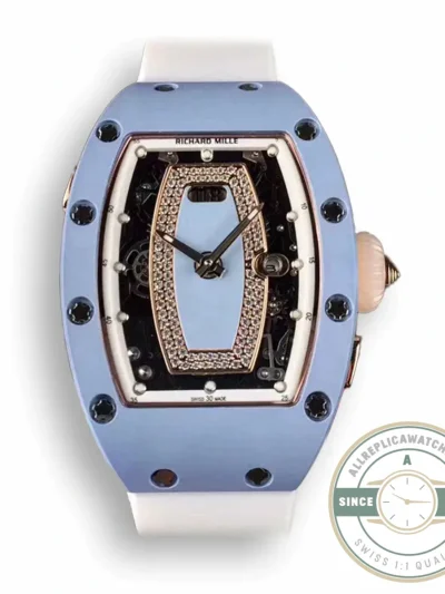 Replica Richard Mille037 Ceramic White Strap - Budget Luxury Replica Watch