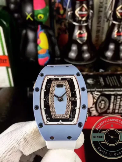 Replica Richard Mille037 Ceramic White Strap - Best Quality Replica Watch
