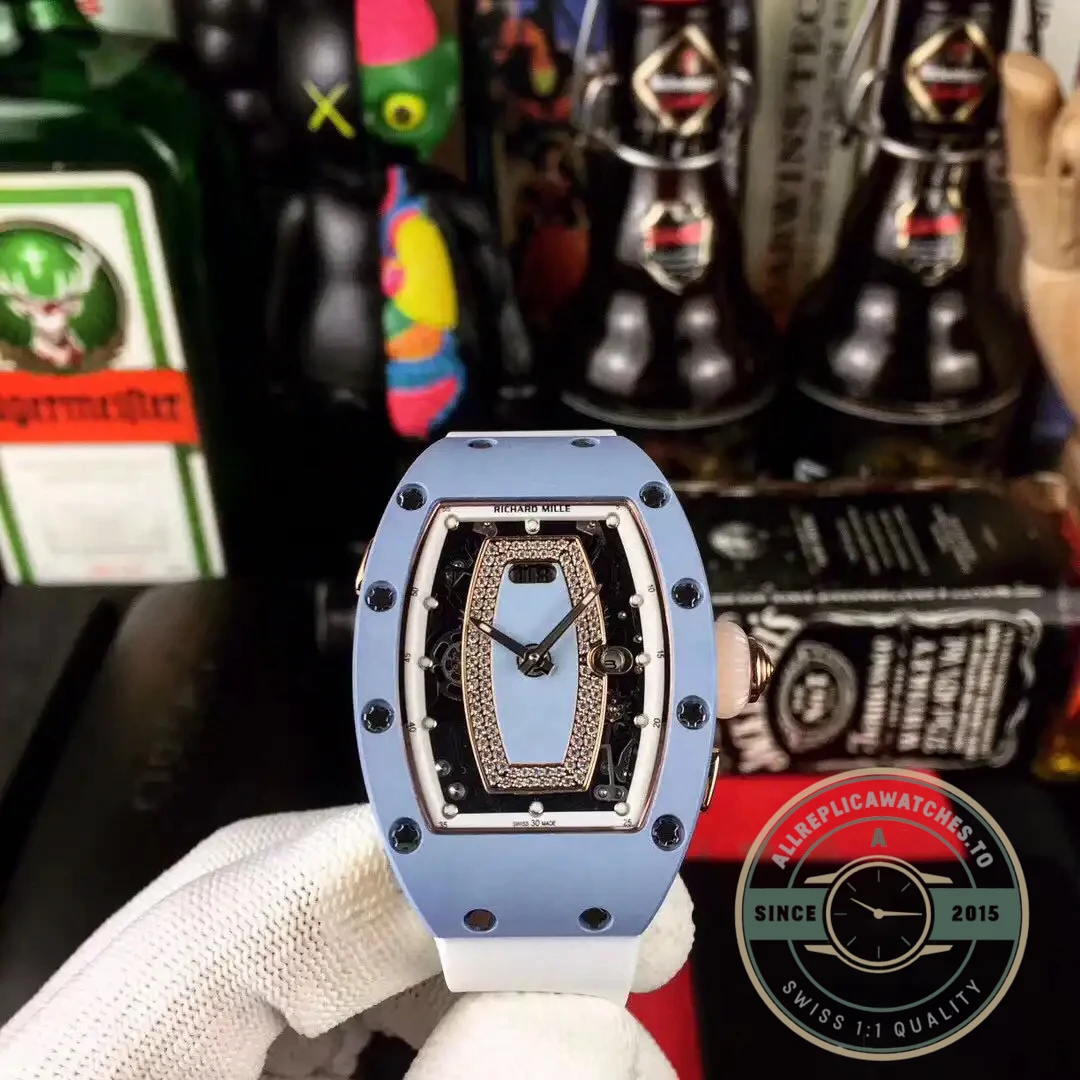 Replica Richard Mille037 Ceramic White Strap - Best Quality Replica Watch