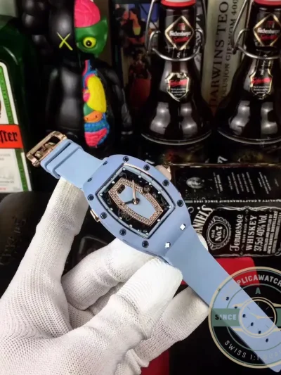 Replica Richard Mille037 Ceramic White Strap - Best Quality Replica Watch