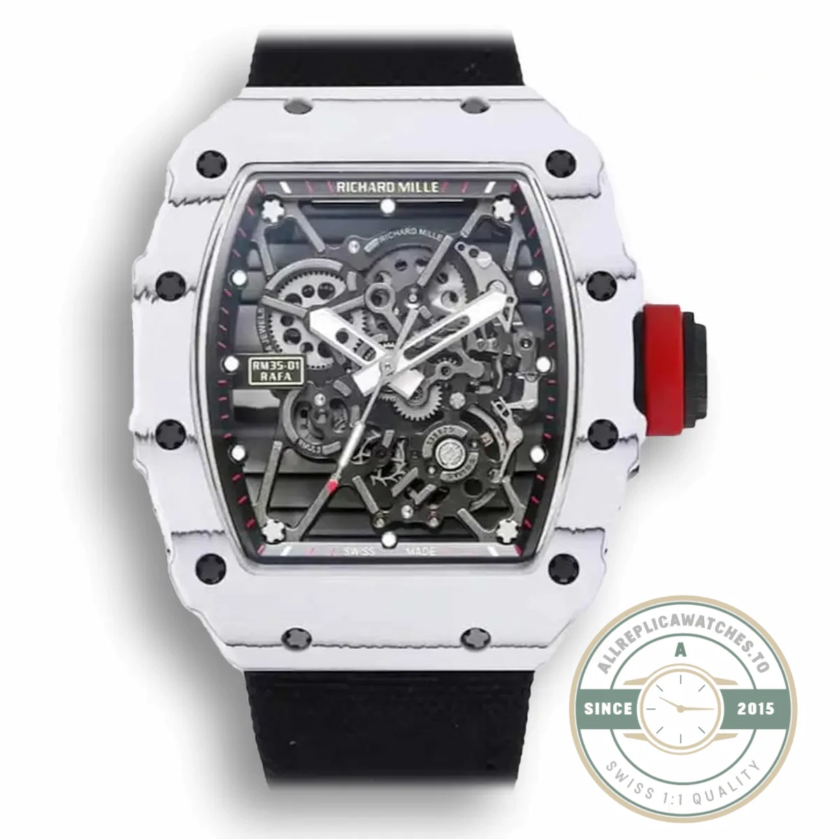 Replica Richard Mille35-01 Bbr Factory Black Strap - Luxury Replica Watch
