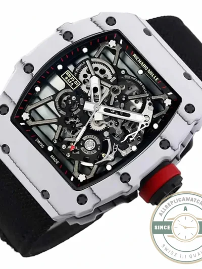 Replica Richard Mille35-01 Bbr Factory Black Strap - Swiss Movement Replica Watch