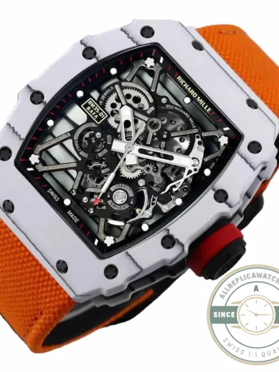 Replica Richard Mille35-01 Bbr Factory Orange Strap - High-Grade Replica Watch