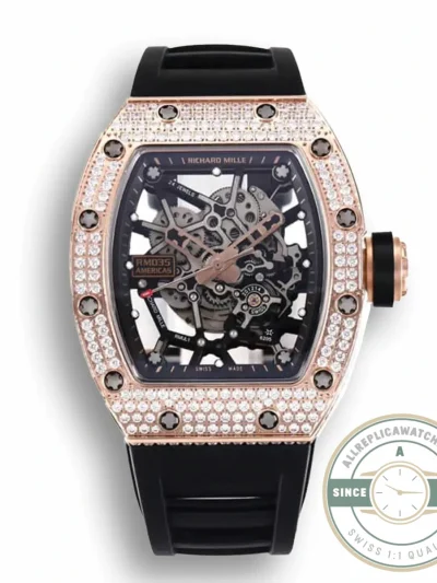Replica Richard Mille35-01 Kv Factory Diamond Case - Swiss Movement Replica Watch