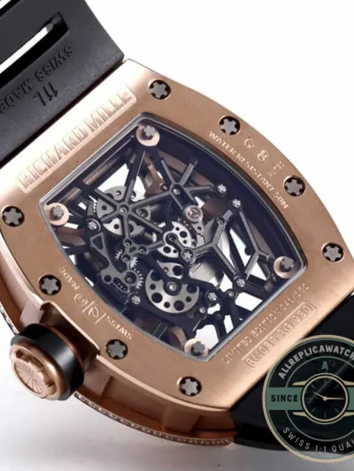 Replica Richard Mille35-01 Kv Factory Diamond Case - Top-Tier Swiss Replica Watch