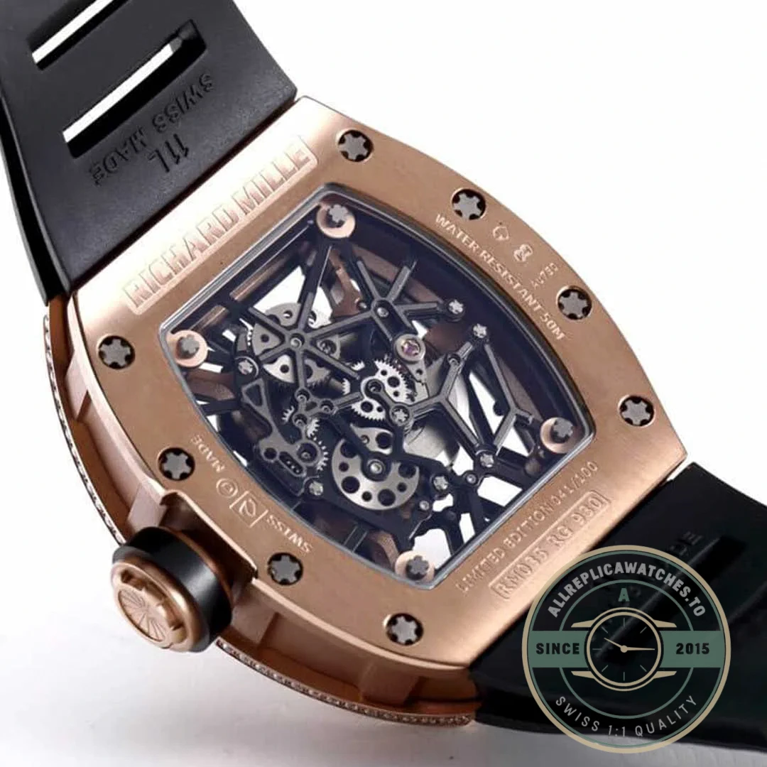 Replica Richard Mille35-01 Kv Factory Diamond Case - Top-Tier Swiss Replica Watch
