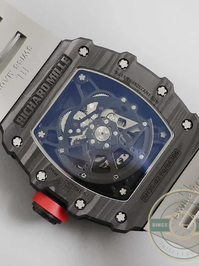 Replica Richard Mille35-01 Kv Factory V3 Black Carbon Fiber Case - Luxury Replica Watch