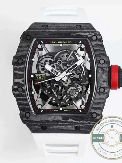 Replica Richard Mille35-02 Carbon Fiber Skeleton Dial - Affordable Luxury Replica Timepiece