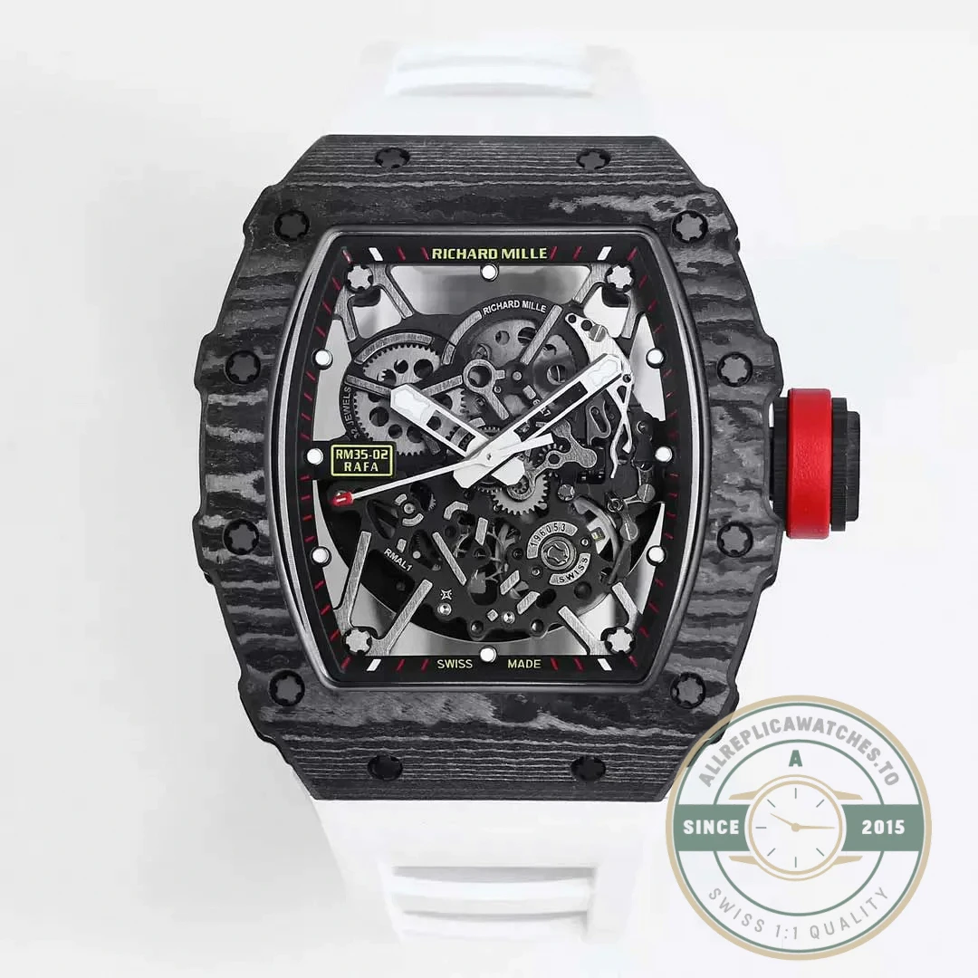 Replica Richard Mille35-02 Carbon Fiber Skeleton Dial - Affordable Luxury Replica Timepiece