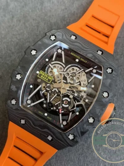 Replica Richard Mille35-02 Kv Factory V3 Orange Strap - Affordable Super Clone Watch