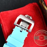 Replica Richard Mille35-02 Transparent Case Blue Strap - Factory Super Clone Watch
