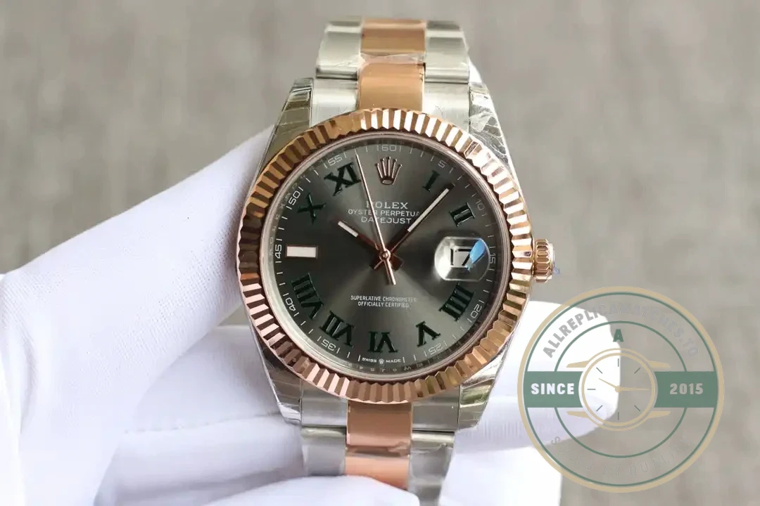 Replica Rolex Datejust 126331 41mm Slate Set Roman Dial - Swiss-Made Clone Watch