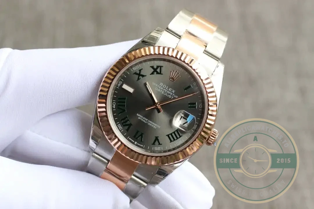 Replica Rolex Datejust 126331 41mm Slate Set Roman Dial - Affordable Luxury Replica Timepiece