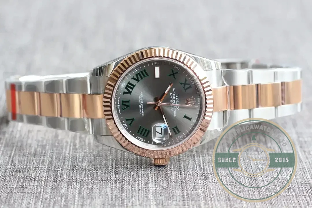 Replica Rolex Datejust 126331 41mm Slate Set Roman Dial - Swiss-Made Clone Watch