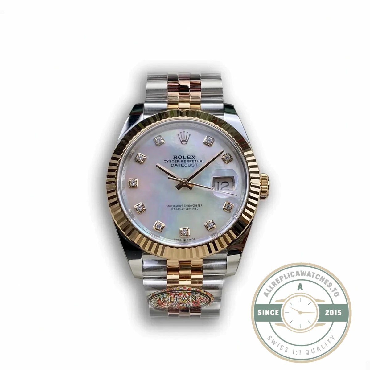 Replica Rolex Datejust 126333 41mm Mother of Pearl Dial - Premium Super Clone Watch