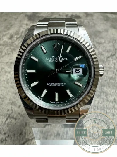 Replica Rolex Datejust 126334 41mm Mint Dial - Premium Super Clone Watch