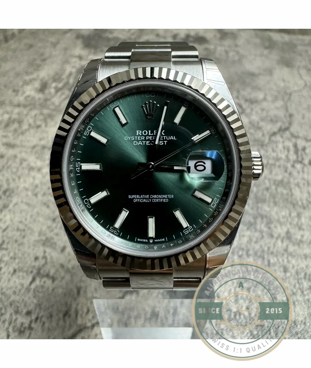 Replica Rolex Datejust 126334 41mm Mint Dial - Premium Super Clone Watch