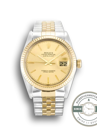 Replica Rolex Datejust 16013 36mm Champagne Dial - Top-Tier Swiss Replica Watch