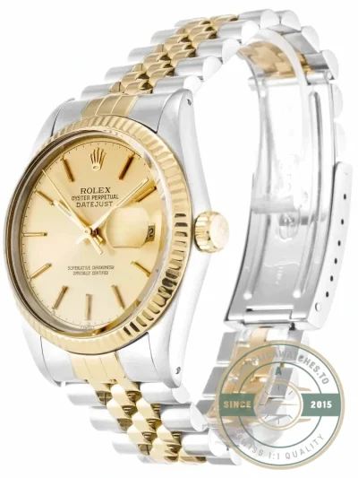 Replica Rolex Datejust 16013 36mm Champagne Dial - Factory Super Clone Watch