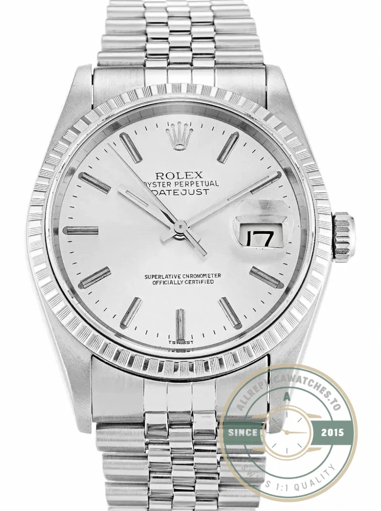 Replica Rolex Datejust 16220 36mm Silver Dial - 1:1 Swiss Replica Watch