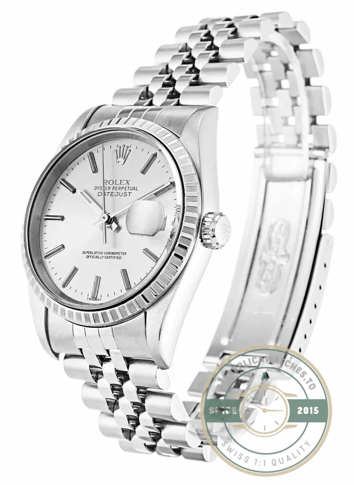 Replica Rolex Datejust 16220 36mm Silver Dial - Best Quality Replica Watch