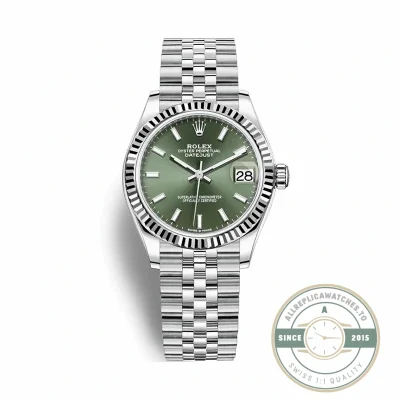 Replica Rolex Datejust 31mm Mint Green Dial 278274 - Budget Luxury Replica Watch