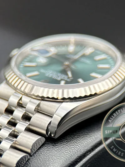 Replica Rolex Datejust 31mm Mint Green Dial 278274 - Budget Luxury Replica Watch