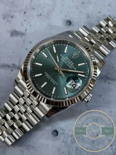 Replica Rolex Datejust 31mm Mint Green Dial 278274 - Best Quality Replica Watch