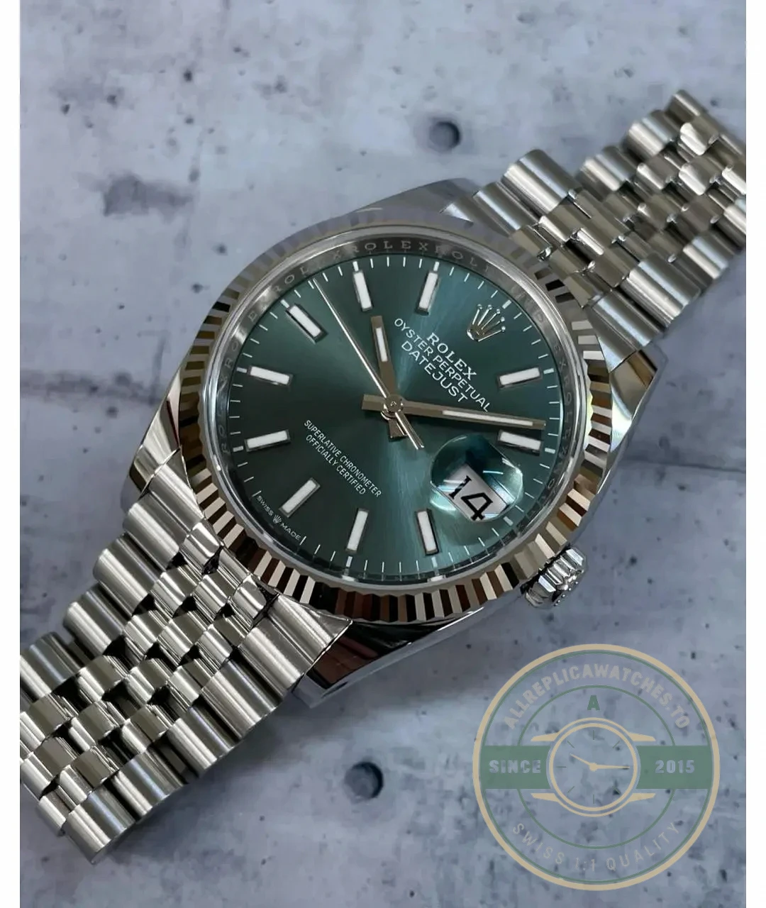 Replica Rolex Datejust 31mm Mint Green Dial 278274 - Best Quality Replica Watch