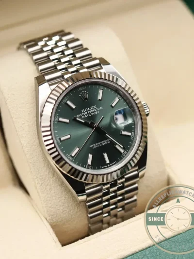 Replica Rolex Datejust 31mm Mint Green Dial 278274 - Best Quality Replica Watch
