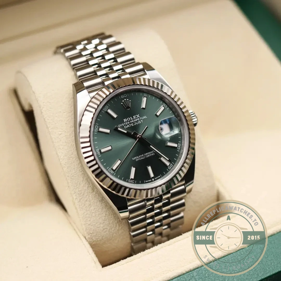 Replica Rolex Datejust 31mm Mint Green Dial 278274 - Best Quality Replica Watch