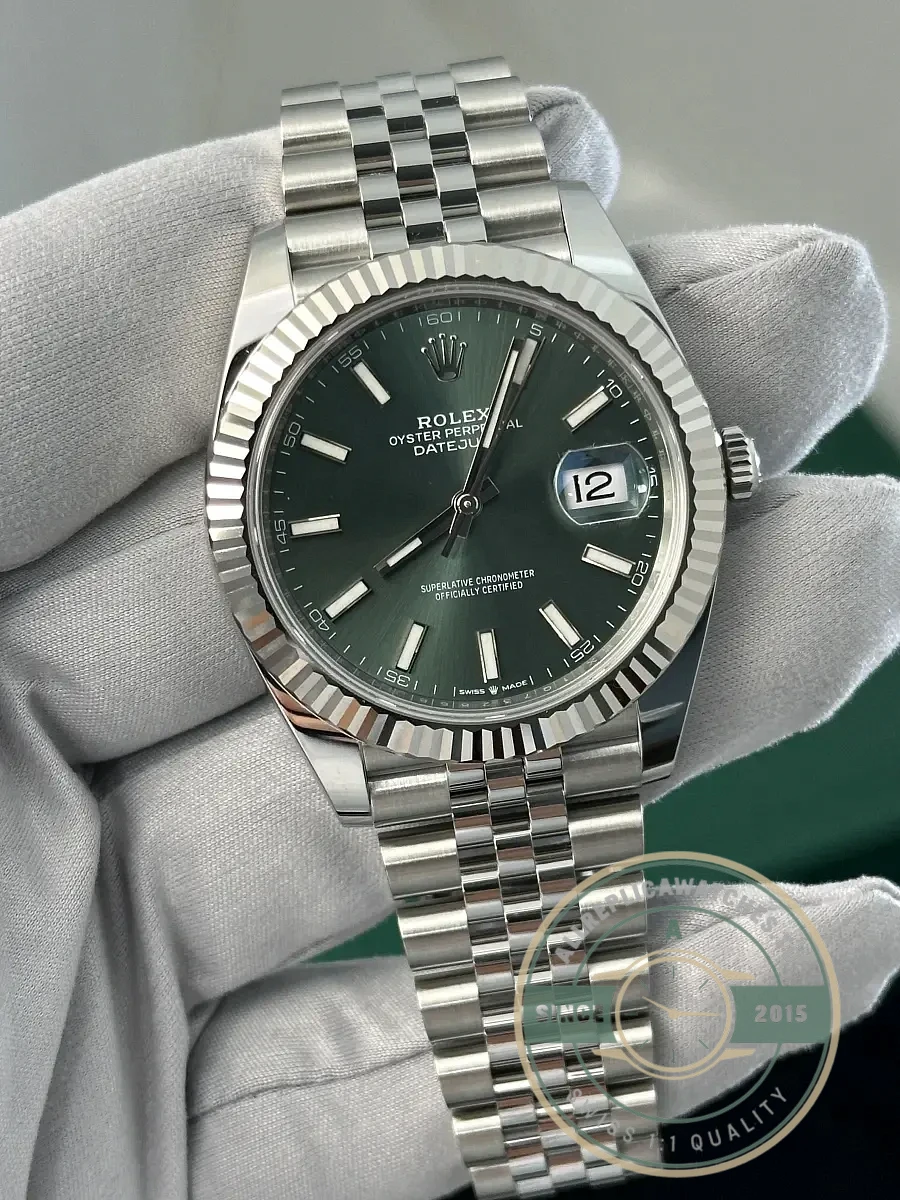 Replica Rolex Datejust 31mm Mint Green Dial 278274 - Affordable Super Clone Watch
