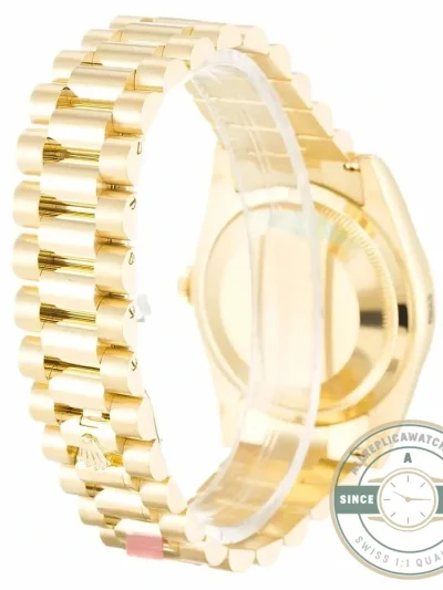 Replica Rolex Day-Date 118238 36mm Gold Dial - Swiss Movement Replica Watch