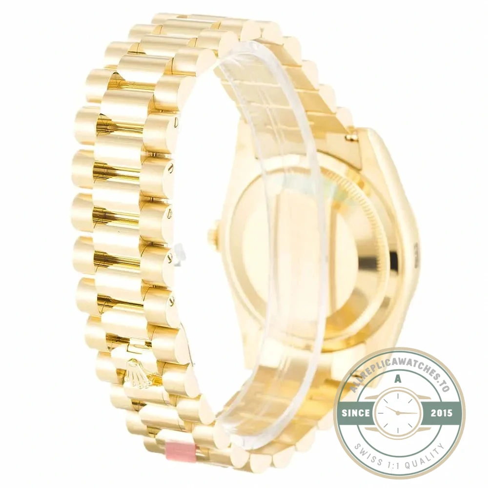 Replica Rolex Day-Date 118238 36mm Gold Dial - Swiss Movement Replica Watch