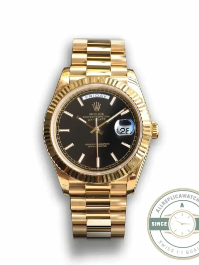 Replica Rolex Day-Date 126331 41mm Black Motif Dial - Luxury Replica Watch