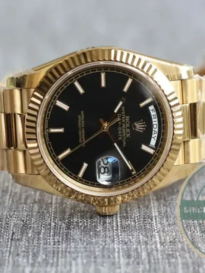 Replica Rolex Day-Date 126331 41mm Black Motif Dial - Luxury Replica Watch