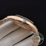Replica Rolex Day-Date 128238 36mm Chocolate Dial Rose Gold - Best Quality Replica Watch