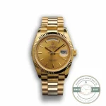 Replica Rolex Day-Date 128238 36mm Gold Dial - Premium Super Clone Watch
